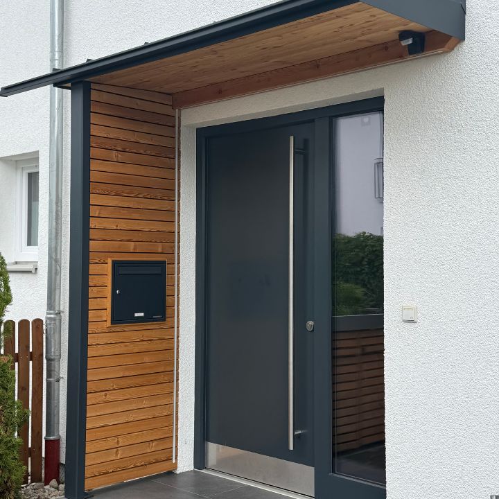 Eingansdach Holz