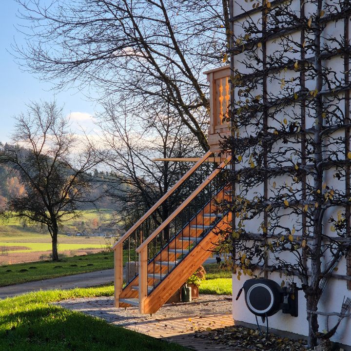 Balkon Holz