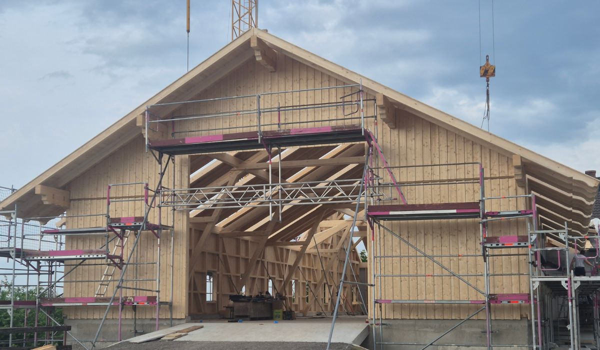 Tenne Aufstellung Holz